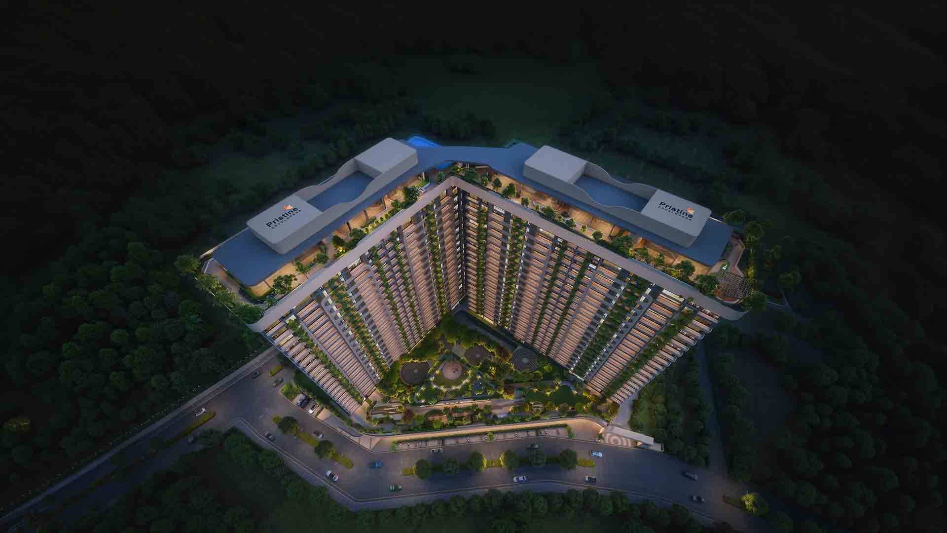 Luxury apartments at Pristine Amore, a residential project in Kalyani Nagar